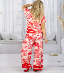 Elegantní dámská souprava s potiskem toile de Jouy " COLETTE