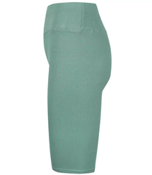 Krátké pruhované legíny plus size ELA