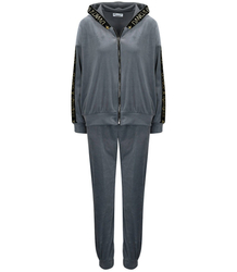 Velurová souprava DRES s opaskem