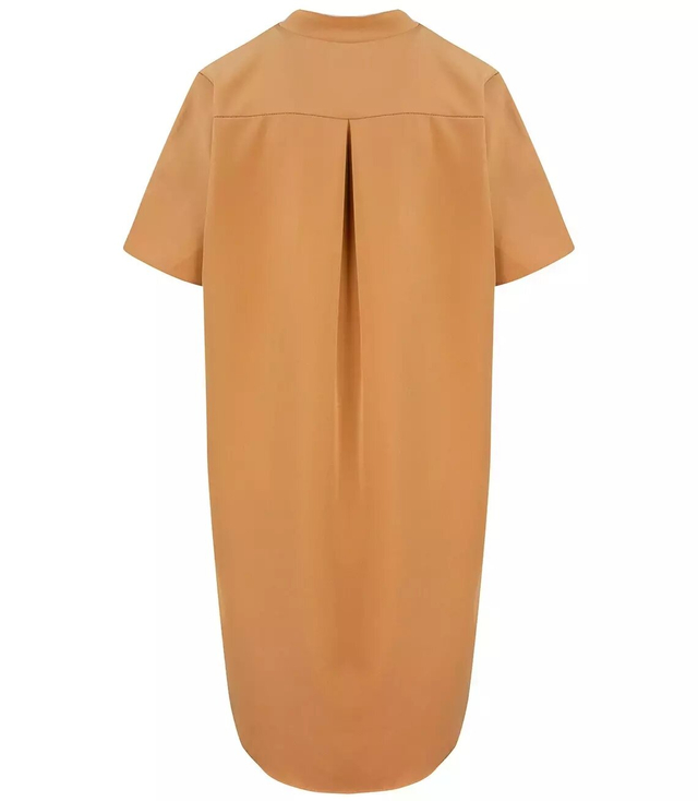 Jednoduché košilové šaty elegantní pro příležitosti