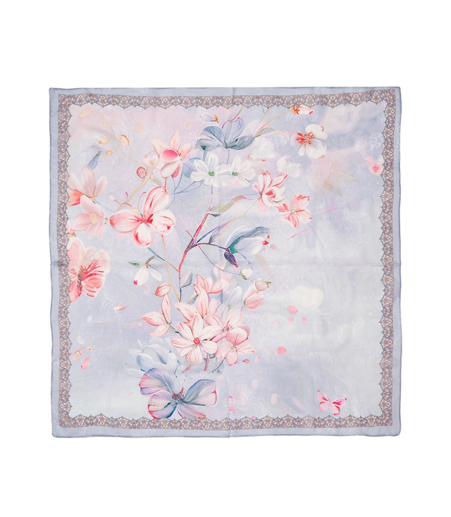 Elegantní dámská šála s šíleným vzorem 70x70