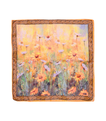 Elegantní dámská šála s šíleným vzorem 70x70