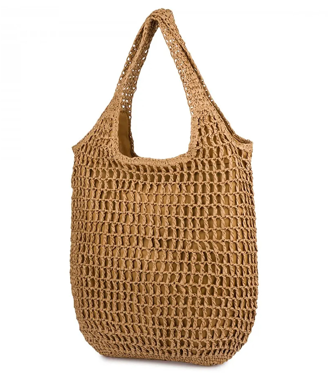 PARIS MILANO letní pletená taška přes rameno