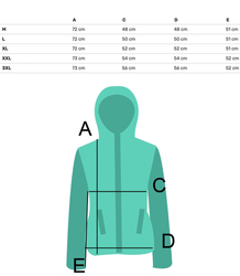 Teplá pánská prošívaná zimní bunda s kapucí