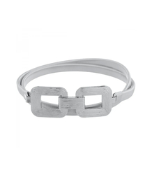 Dámský pásek s ozdobnou sponou k šatům