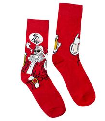 Pánské vánoční ponožky - zimní, teplé, vánoční vzory