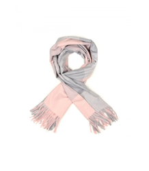 Dámská kostkovaná šála s třásněmi 190x80