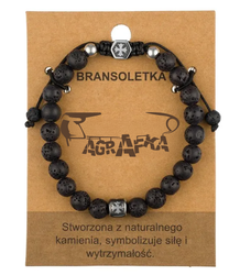 Pánský náramek s přírodními kameny