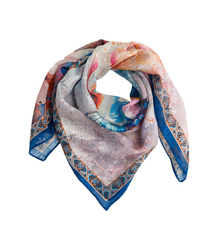 Elegantní dámská šála s šíleným vzorem 70x70
