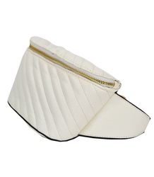 Sáčková taška na bok pruhy elegantní barvy