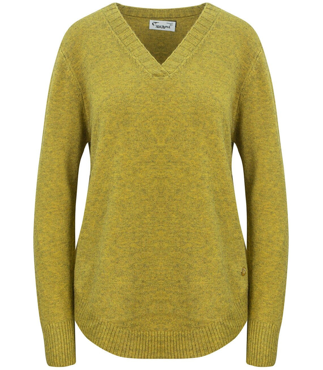 Klasický hladký teplý svetr SEREK