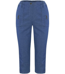 FISHER Tenké kalhoty JEANS nad kolena