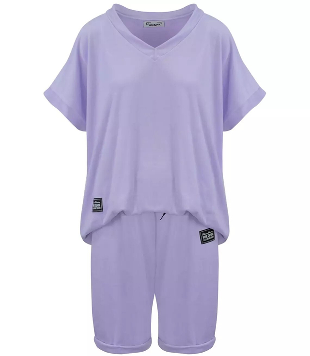 Krátké sportovní tepláky velur letní PLUS SIZE