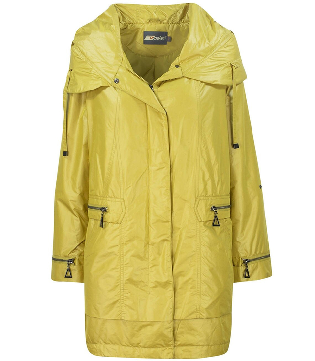 Dlouhá přechodná bunda Oversize kabát