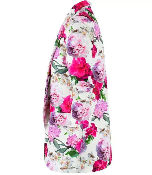 Jarní květované sako