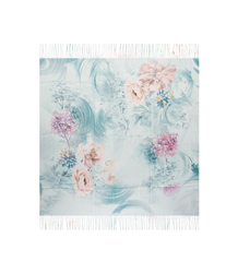 Dámská šála s květinovým vzorem 180x70