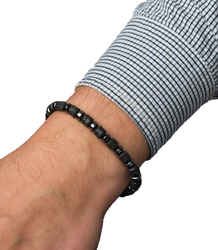 Pánský náramek s přírodními kameny