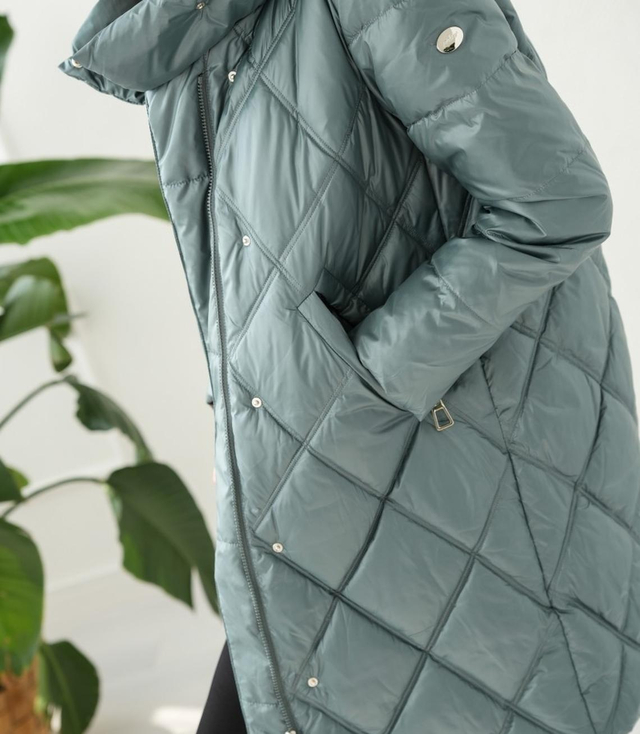 Teplý dámský zimní kabát Quilted Insulated MELANIA