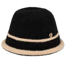 Dámský klobouk cloche patch flower