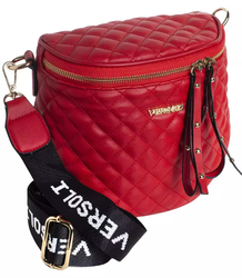 Prošívaný dámský kufr kabelka módní stylové