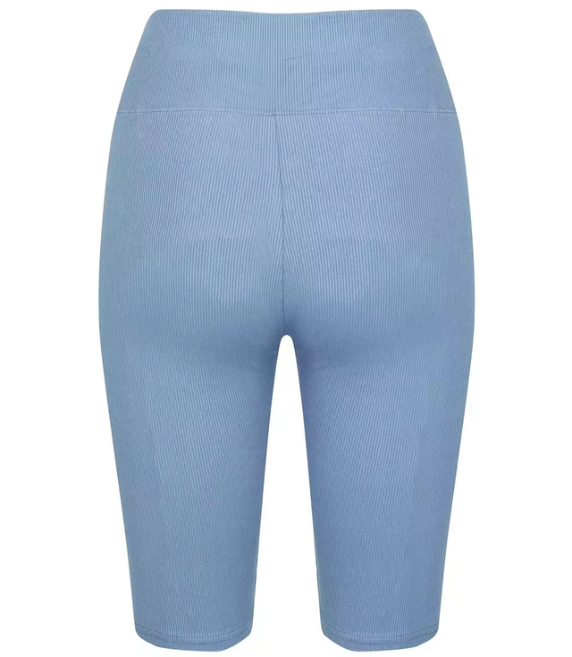 Krátké pruhované legíny plus size ELA