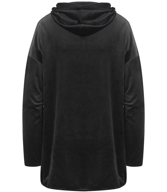 Velurová halenka BLOUSE PLUS SIZE