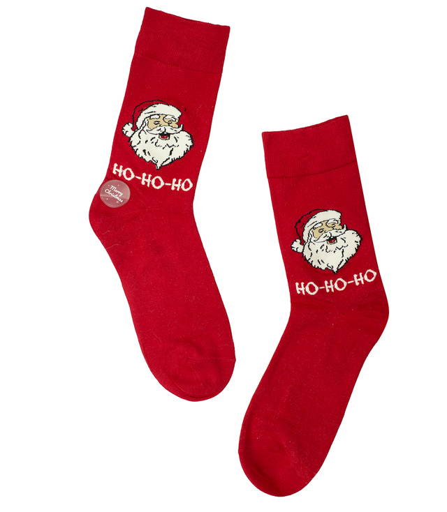 Pánské vánoční ponožky - zimní, teplé, vánoční vzory