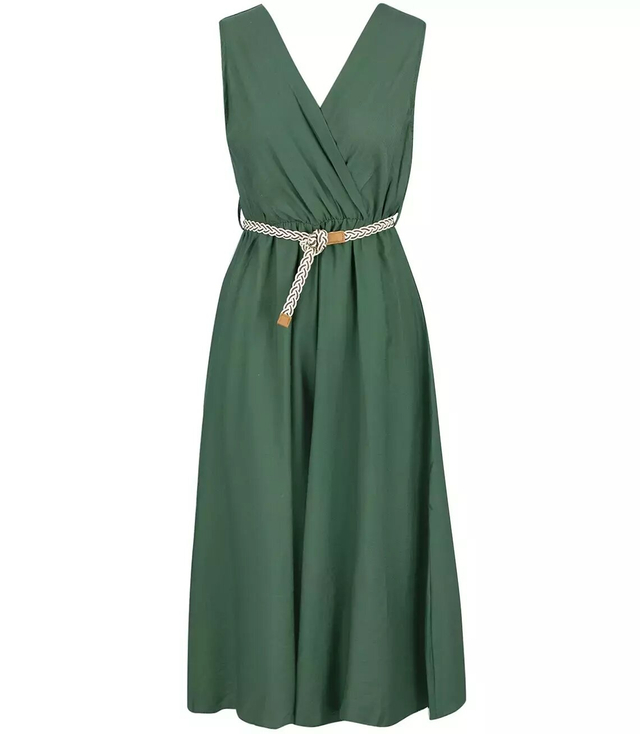 Hladký vzdušný pruhovaný overal REBEKA