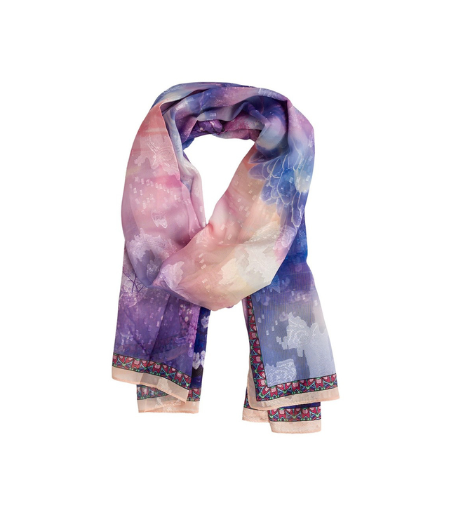 Dámský vzorovaný šátek 70x180