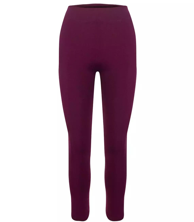 Klasické legíny jemně zateplené