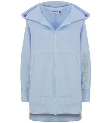 Teplá silná BLUZA s rozparkem