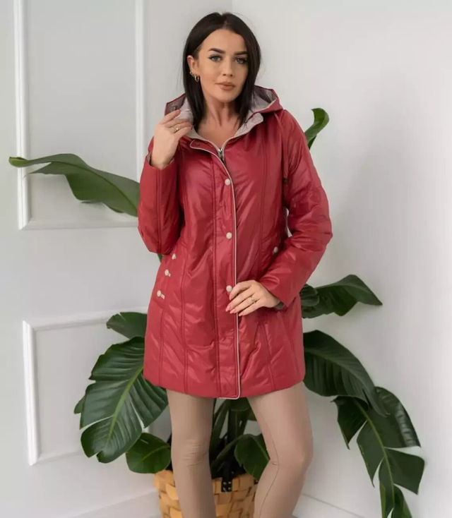 Dámská přechodná elegantní stylová bunda ULA
