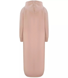 Dlouhé mikinové oversize šaty