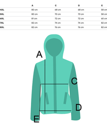 Pánská prošívaná zimní bunda s kapucí dvoubarevná