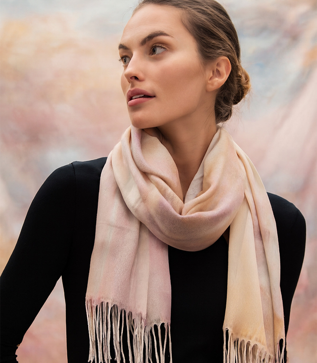 Dámský zábal se stylovým designem 180x70