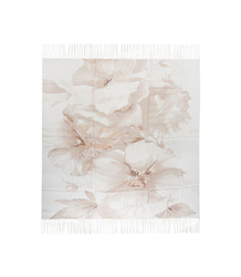 Dámský šátek s květinovým vzorem 100x100