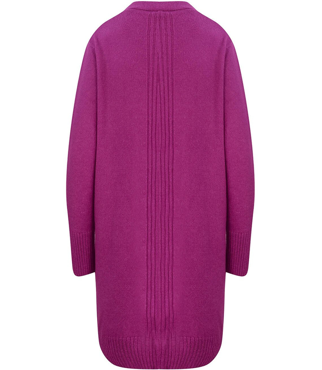 Teplý měkký svetr LONG BASIC