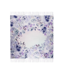 Dámský šátek s květinovým vzorem 100x100