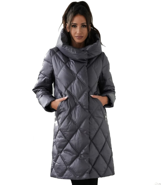 Teplý dámský zimní kabát Quilted Insulated MELANIA