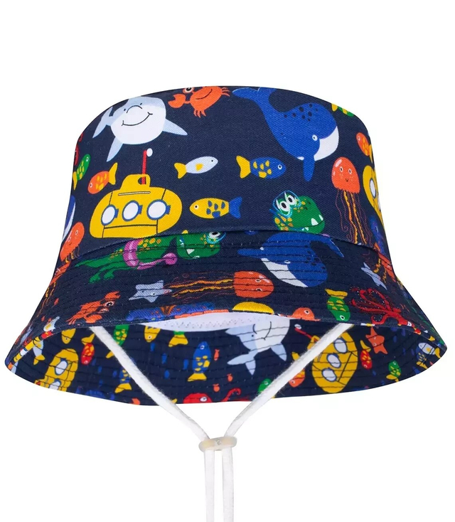 Dětský klobouk BUCKET HAT s potiskem