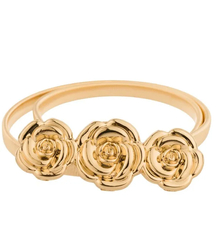 Dámský pásek se zlatým lvem a zirkony, nastavitelný a elastický