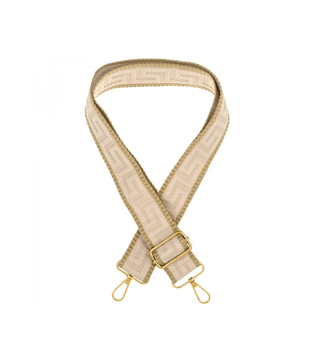 Módní pletený široký popruh kabelky nastavitelný