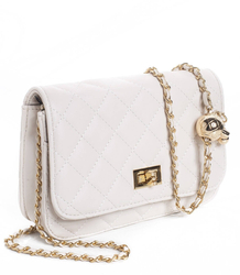 Prošívaná taška s klopou vyztužená 3 BARVY