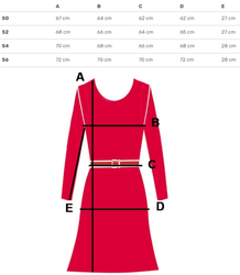 Elegantní oversize tunika s vázáním na rukávech SOPHIE