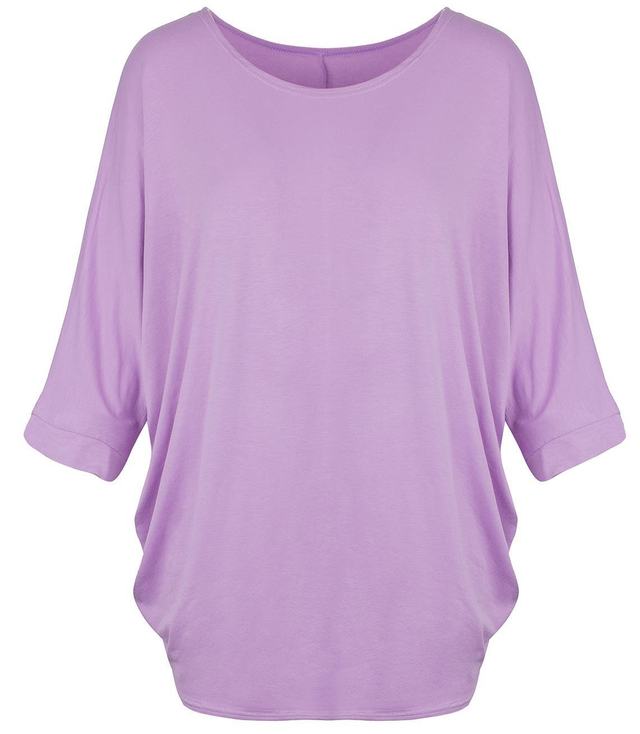 Klasická pohodlná hladká halenka oversize