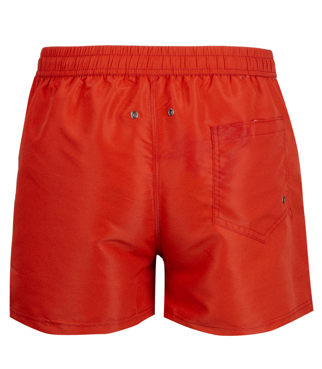 Jednobarevné plavky s kontrastní šňůrkou