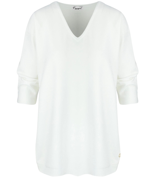 Klasický hřejivý dámský svetr ROSALIA