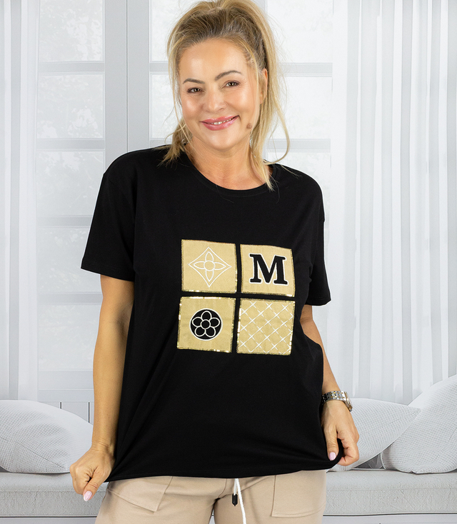 Blůza s ozdobnou aplikací MARCELINE