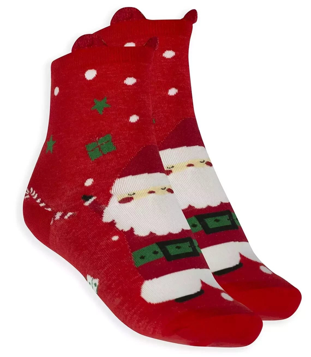 Vánoční ponožky 4-pack MIKOLAJ