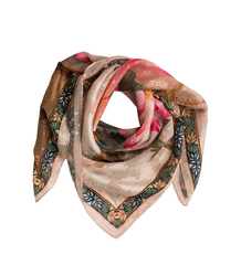 Elegantní dámská šála s šíleným vzorem 70x70